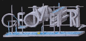 Geometric Illusion (Pencil and softcolor pastels, 48 x 24 cm) , 2006