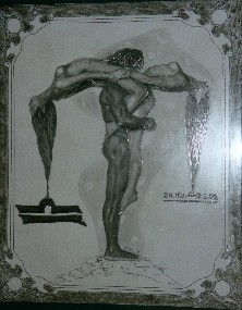 Libra (Pencil, 70 x 100 cm), 1997